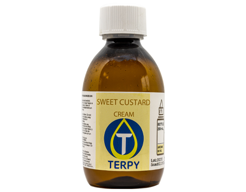 Liquido_Sweet Custard5 Bouteille de 250ml liquides cigarette electronique gourmand Sweet Custard