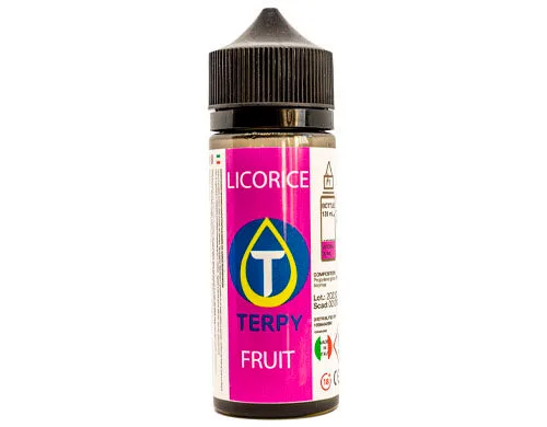 Flacon de 120ml liquides cigarette electronique fruite Licorice
