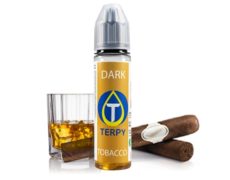 bouteille de e-liquide au gout de tabac dark pour cigarette electronique