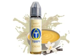 flacon de sweet custard e-liquide goût gourmand pour cigarette electronique