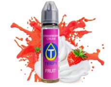 strawberry cream goût confiture de e-liquide pour cigarette electronique