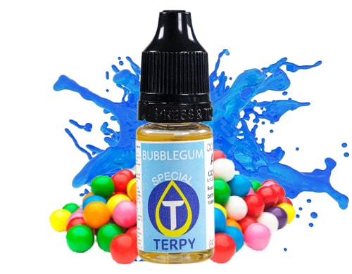 bouteille de arome premium de au goût bubblegum