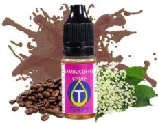 bouteille de sambucoffee arome fruité goût cafffè et anice