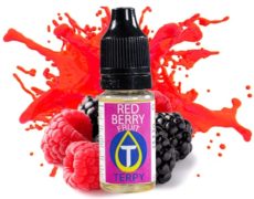 flacon de 30 ml de red berry par saveur de fruits rouges