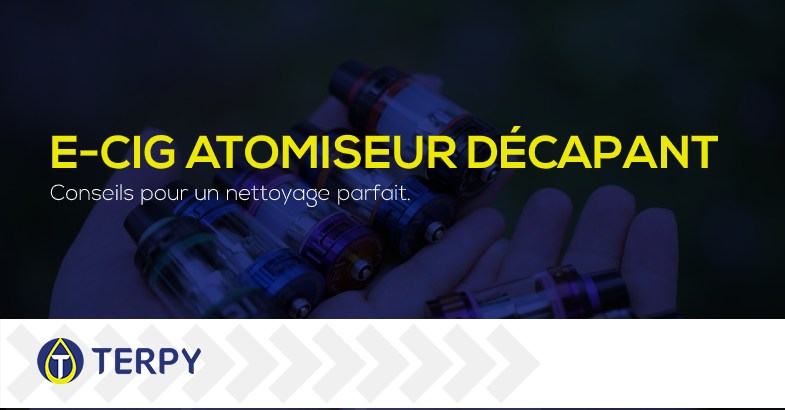 E-Cig atomiseur décapant