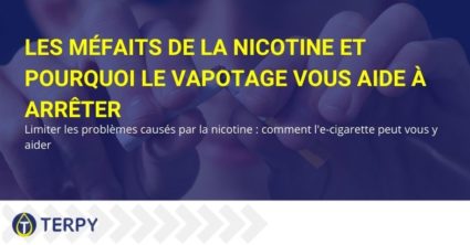 Parce que la cigarette électronique permet de limiter les dommages de la nicotine