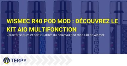 Kit AIO e-cigarette Wismec R40 Pod Mod