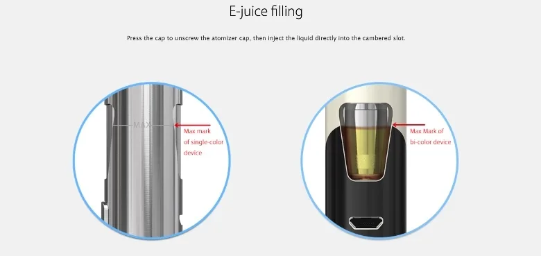 Recharge cigarette électronique Joyetech AIO