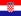 Drapeau Croatie