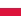 Drapeau Pologne