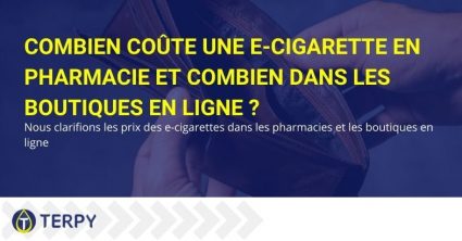 Coût des e-cigs dans les pharmacies et les boutiques en ligne