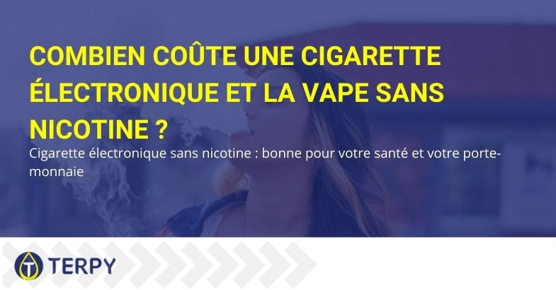 Coût des e-cigs sans nicotine