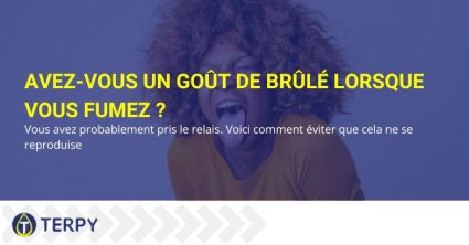 Goût de brûlé en fumant : causes