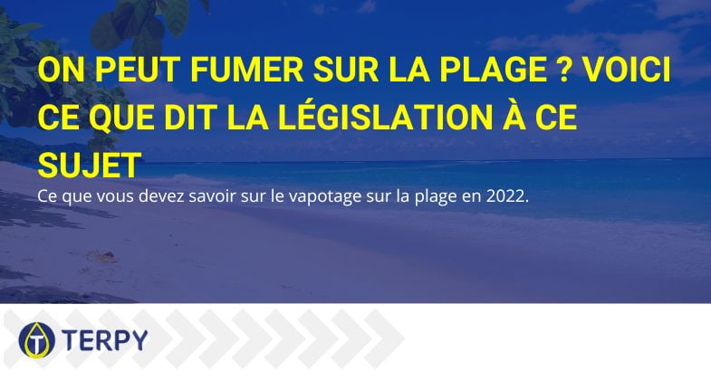 On peut vaper à la plage ?