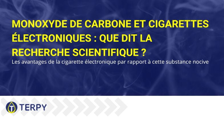 La cigarette électronique et le monoxyde de carbone