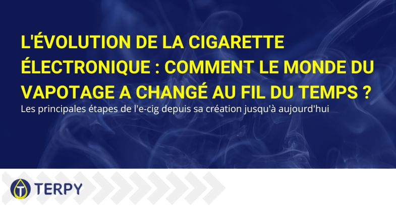 L'évolution de la cigarette électronique