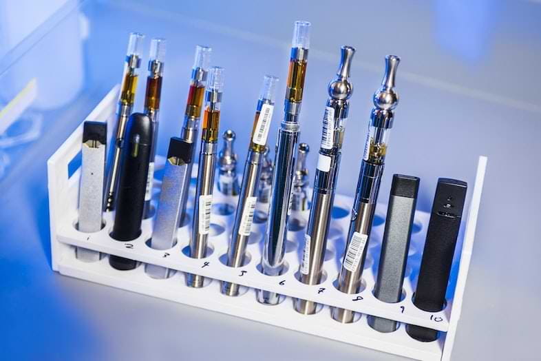 La nicotine peut faire partie des liquides de synthèse