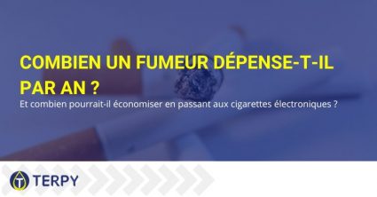 Les dépenses annuelles d'un fumeur de cigarettes