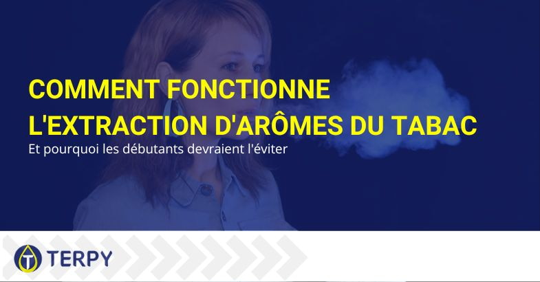 Comment fonctionne l'extraction de l'arôme du tabac ?