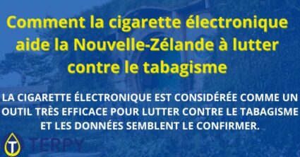 Cigarette électronique aide la Nouvelle-Zélande