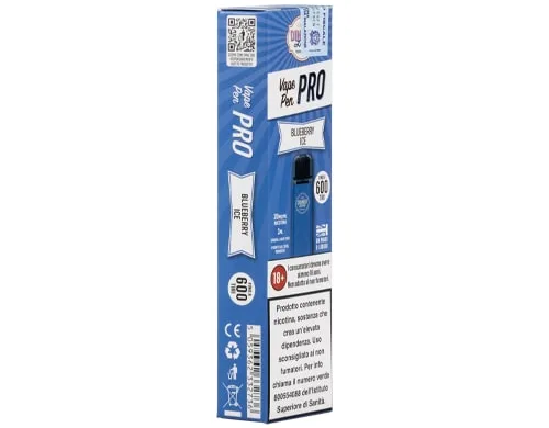 Boîte Dinner Lady Vape Pen Blueberry Ice
