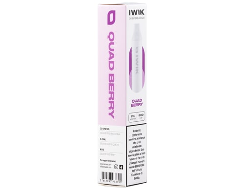 IWIK vape pen quad berry box