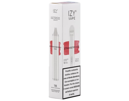 IZY vape pen strawberry ice box