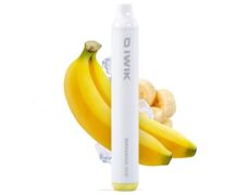 cigarette électronique jetable IWIK goût banana ice