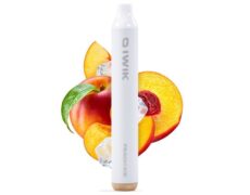 cigarette électronique jetable IWIK goût peach ice 