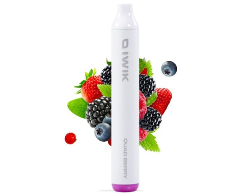 cigarette électronique jetable IWIK goût quad berry
