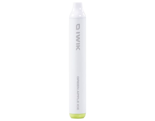cigarette électronique jetable IWIK vape pen green apple ice
