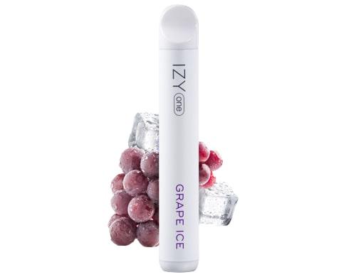 cigarette électronique jetable IZY goût grape ice