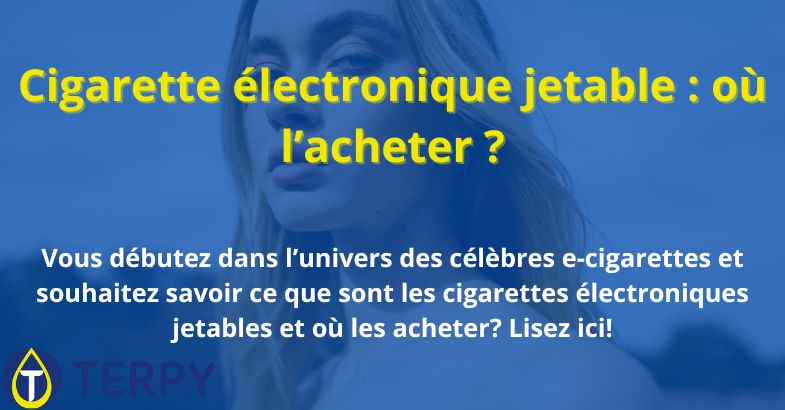 Cigarette électronique jetable : où l’acheter ?